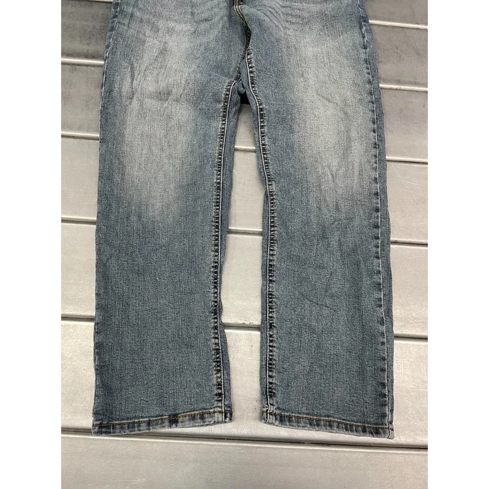 Signature Levis S67 Athletic Jeans Mens 34X30 Blue‎ Medium Wash Denim Straight